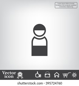 User icon vector