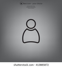 User icon vector