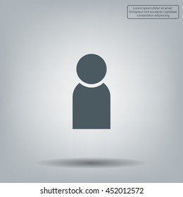 User icon vector