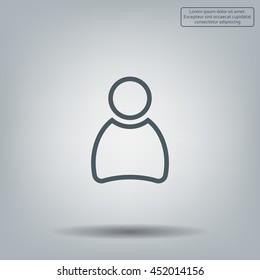 User icon vector