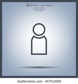 User icon vector
