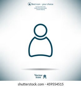 User icon vector