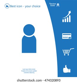 User icon vector