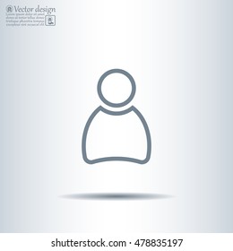 User icon vector