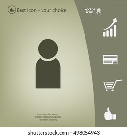 User icon vector