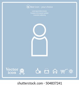 User icon vector