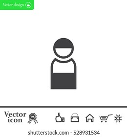 User icon vector