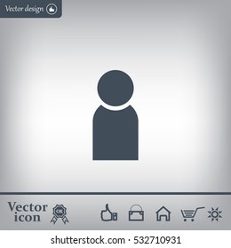 User icon vector