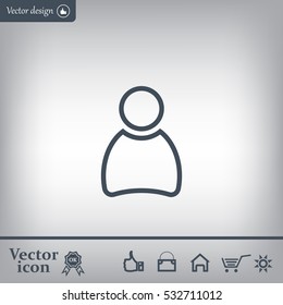 User icon vector
