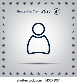 User icon vector