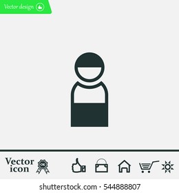 User icon vector