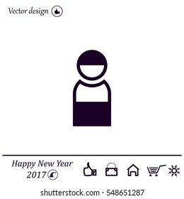 User icon vector