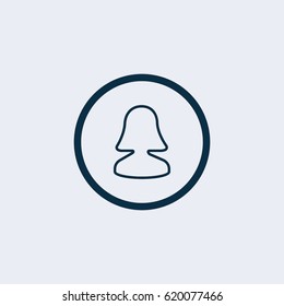 User icon vector