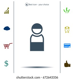 User icon vector