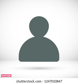 user icon. Vector  Eps 10 