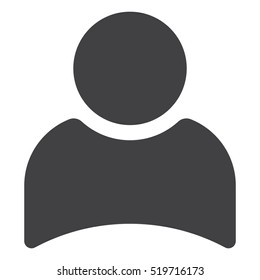 User Icon Vector flat design style