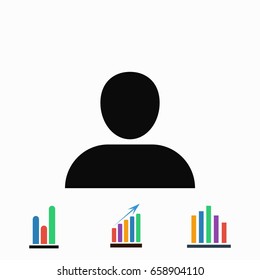 User icon vector, flat design best vector icon