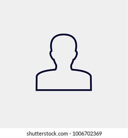 user icon, Vector illustration