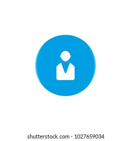 User icon. Vector illustration
