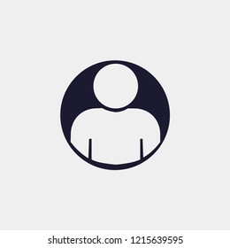 user icon. Vector illustration