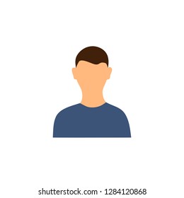 User icon vector illustration on white background. Eps10