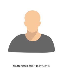 User icon vector illustration on white background. Eps10