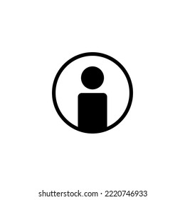User Icon vector illustration. person sign and symbol. people icon. 