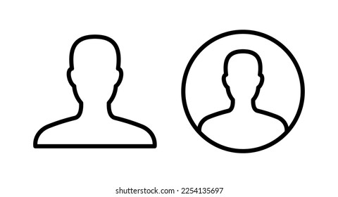 User Icon vector illustration. person sign and symbol. people icon. 