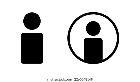 User Icon vector illustration. person sign and symbol. people icon. 