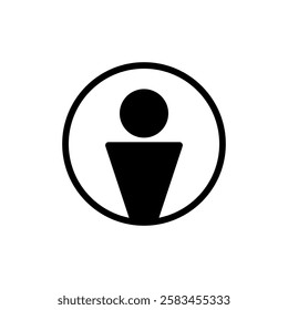 User Icon vector illustration. person sign and symbol. people icon. 