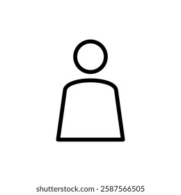User Icon vector illustration. person sign and symbol. people icon. 