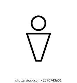 User Icon vector illustration. person sign and symbol. people icon. 