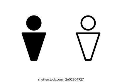 User Icon vector illustration. person sign and symbol. people icon. 