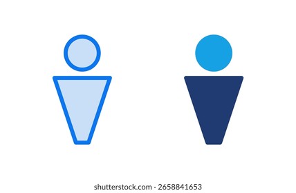 User Icon vector illustration. person sign and symbol. people icon. 