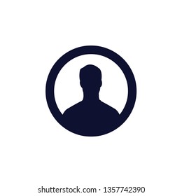 user icon. Vector illustration. profil picture icon vector