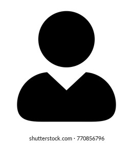 User Icon Vector Male Person Symbol Profile Avatar Sign in Flat Color Glyph Pictogram illustration