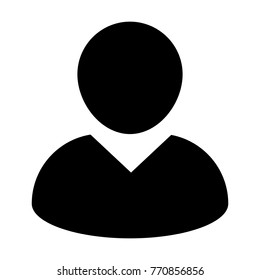 User Icon Vector Male Person Symbol Profile Avatar Sign in Flat Color Glyph Pictogram illustration