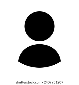 Benutzersymbol, Vektorgrafik. Menschen illustrieren Schild. Menschensymbol. Avatar Logo.