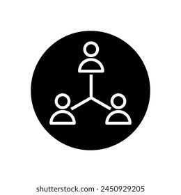 User icon vector. People illustration sign. Man symbol.