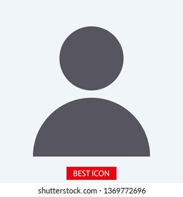 User Icon. Vector people icon. Profile vector icon. Person illustration. Business User Icon. Users Group symbol. Male user symbol