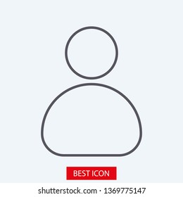 User Icon. Vector people icon. Profile vector icon. Person illustration. Business User Icon. Users Group symbol. Male user symbol