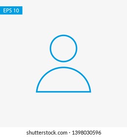 User Icon. Vector people icon. Profile vector icon. Person illustration. Business User Icon. Users Group symbol. Male user symbol