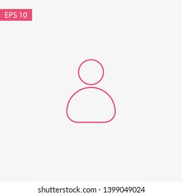 User Icon. Vector people icon. Profile vector icon. Person illustration. Business User Icon. Users Group symbol. Male user symbol
