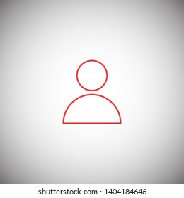 User Icon. Vector people icon. Profile vector icon. Person illustration. Business User Icon. Users Group symbol. Male user symbol