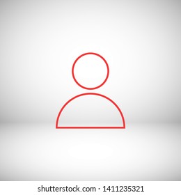User Icon. Vector people icon. Profile vector icon. Person illustration. Business User Icon. Users Group symbol. Male user symbol