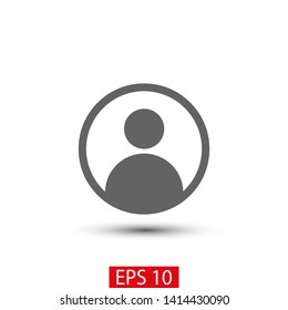 User Icon. Vector people icon. Profile vector icon. Person illustration. Business User Icon. Users Group symbol. Male user symbol