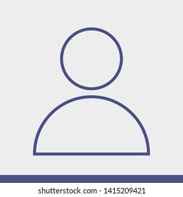 User Icon. Vector people icon. Profile vector icon. Person illustration. Business User Icon. Users Group symbol. Male user symbol