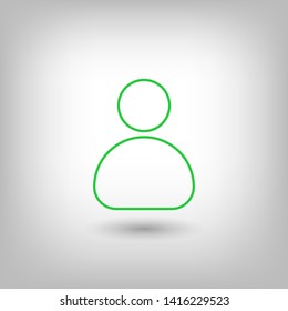 User Icon. Vector people icon. Profile vector icon. Person illustration. Business User Icon. Users Group symbol. Male user symbol