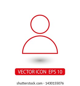 User Icon. Vector people icon. Profile vector icon. Person illustration. Business User Icon. Users Group symbol. Male user symbol