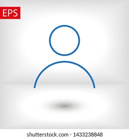 User Icon. Vector people icon. Profile vector icon. Person illustration. Business User Icon. Users Group symbol. Male user symbol